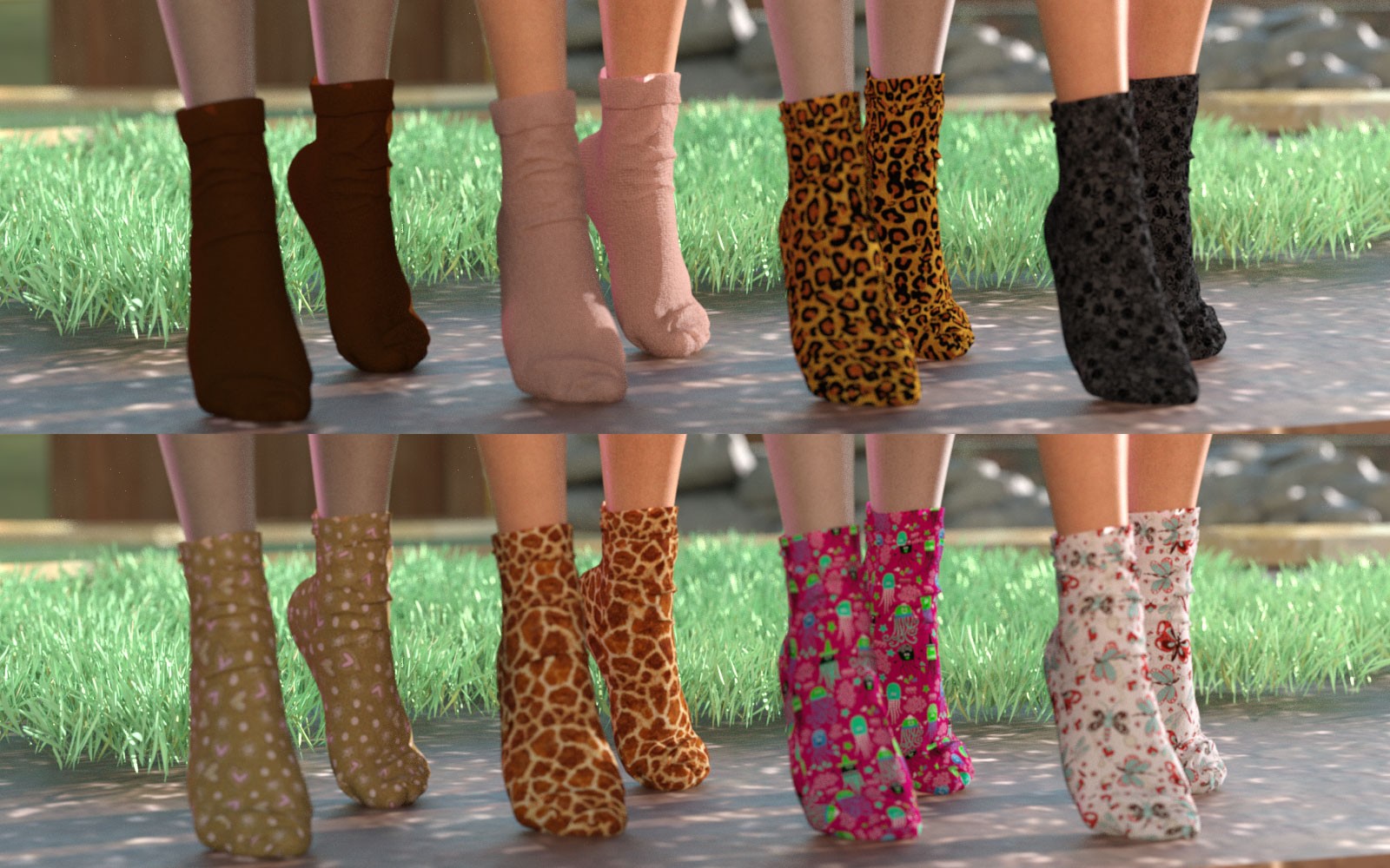 3DL Earth Works For Lots O' Socks G8F & G9 by N/A