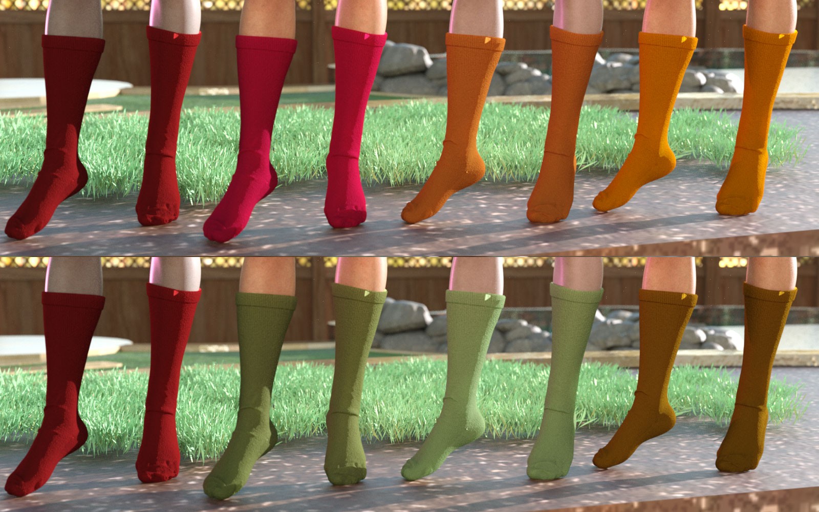 3DL Earth Works For Lots O' Socks G8F & G9 by N/A
