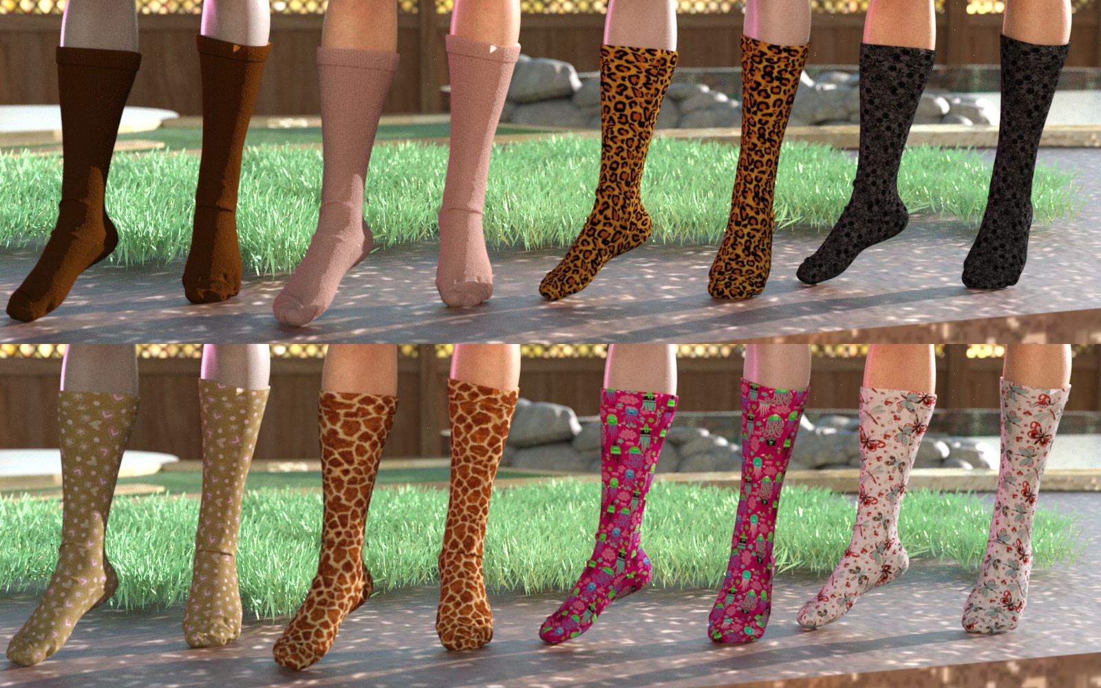 3DL Earth Works For Lots O' Socks G8F & G9 by N/A