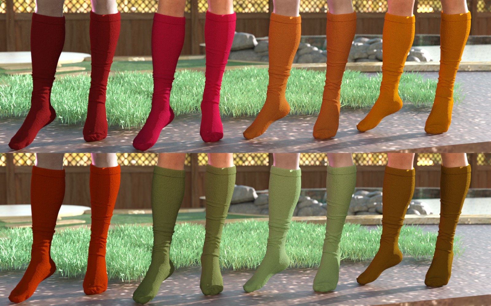 3DL Earth Works For Lots O' Socks G8F & G9 by N/A