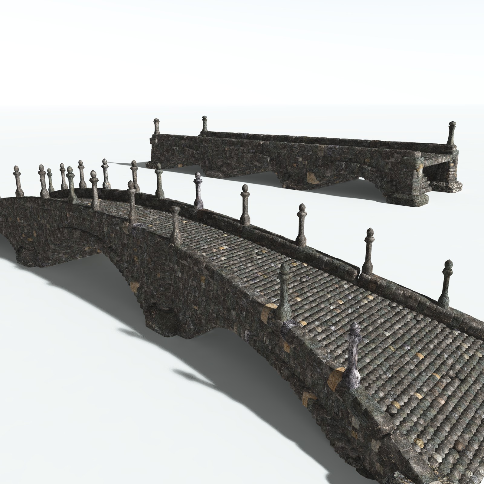 EVERYPlant Stone Arch Bridge for Daz by N/A