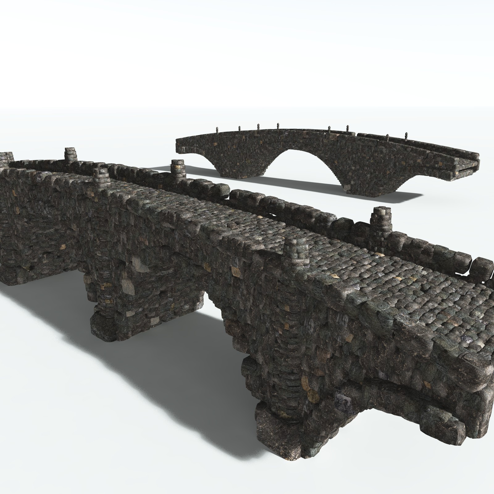 EVERYPlant Stone Arch Bridge for Daz by N/A