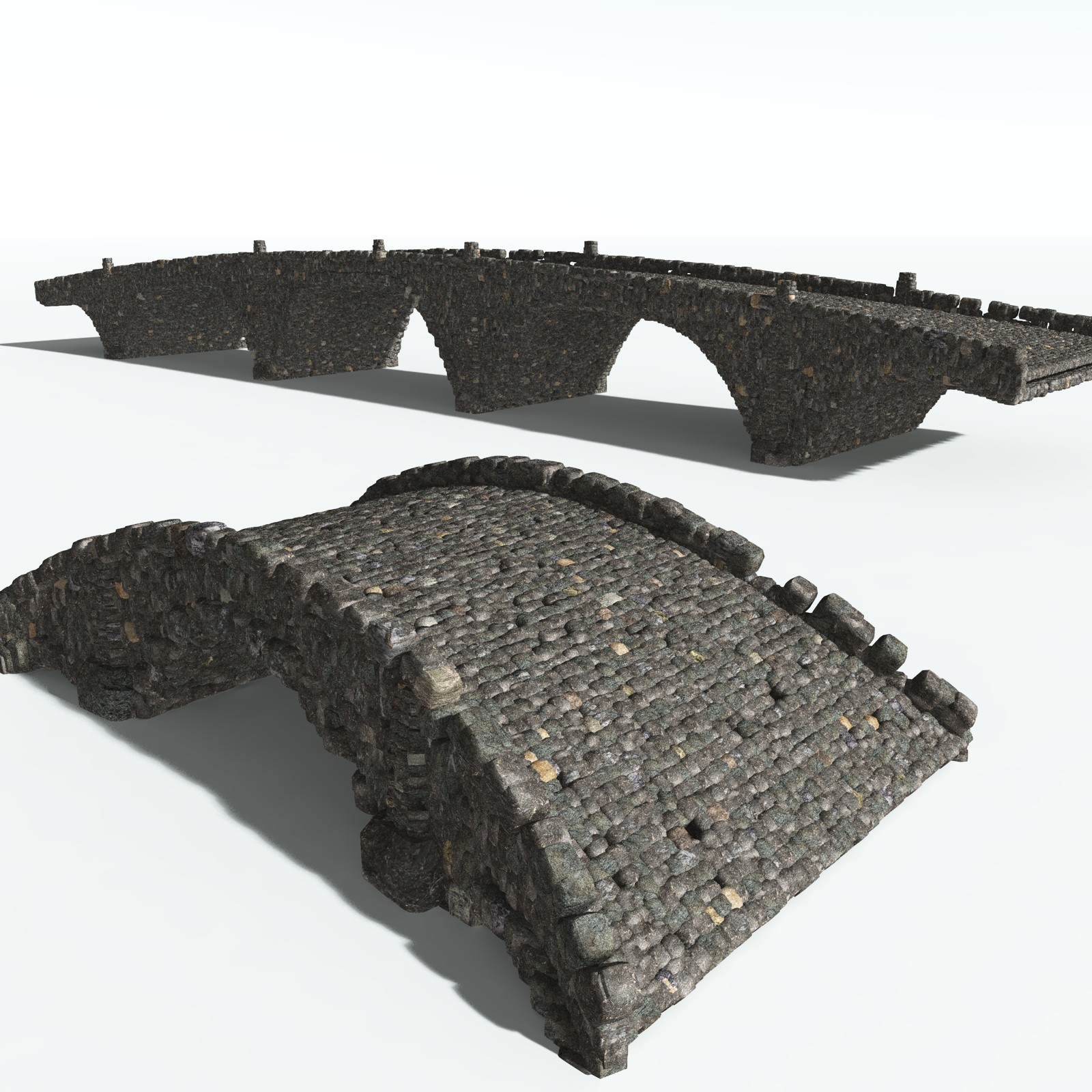 EVERYPlant Stone Arch Bridge for Daz by N/A
