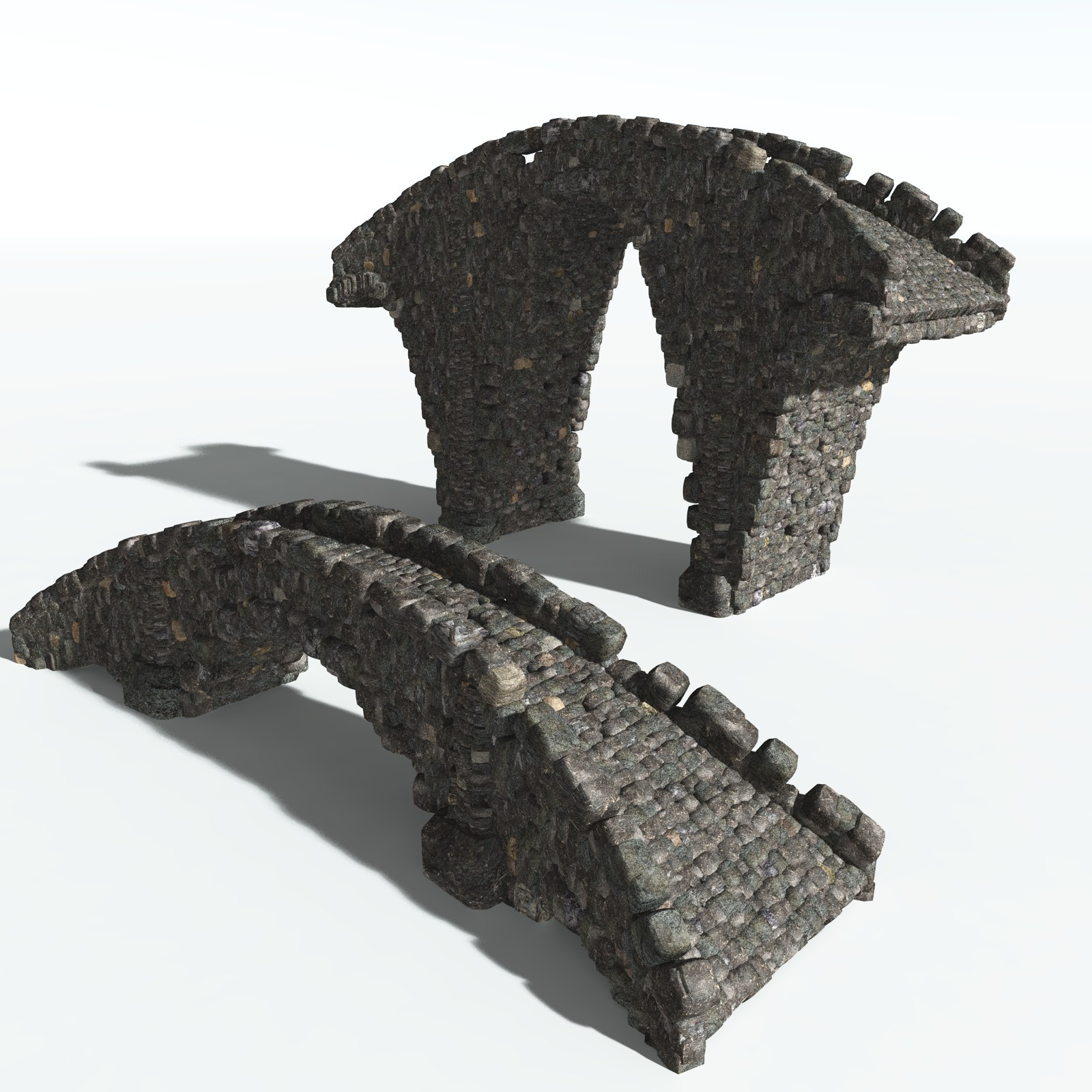 EVERYPlant Stone Arch Bridge for Daz by N/A
