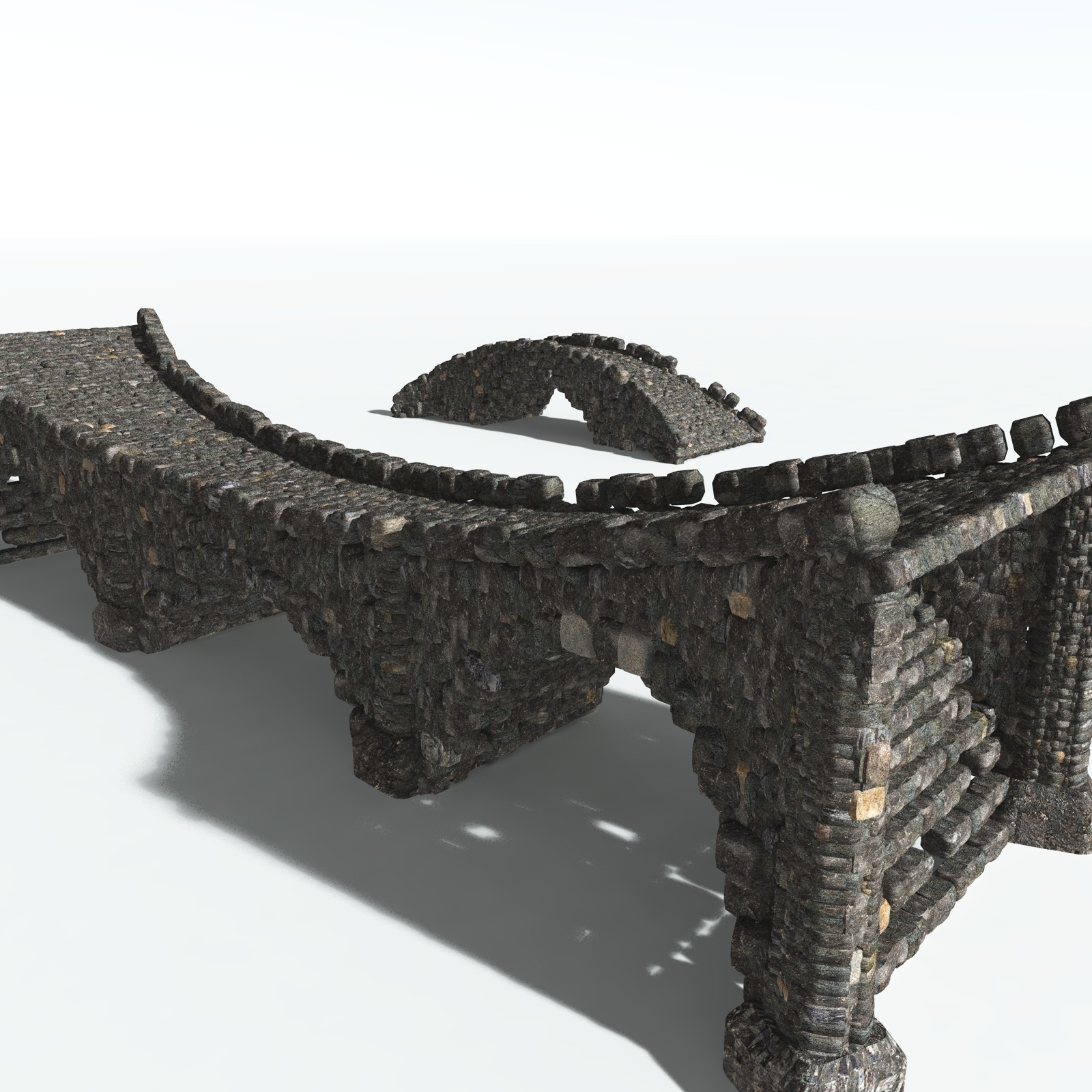 EVERYPlant Stone Arch Bridge for Daz by N/A