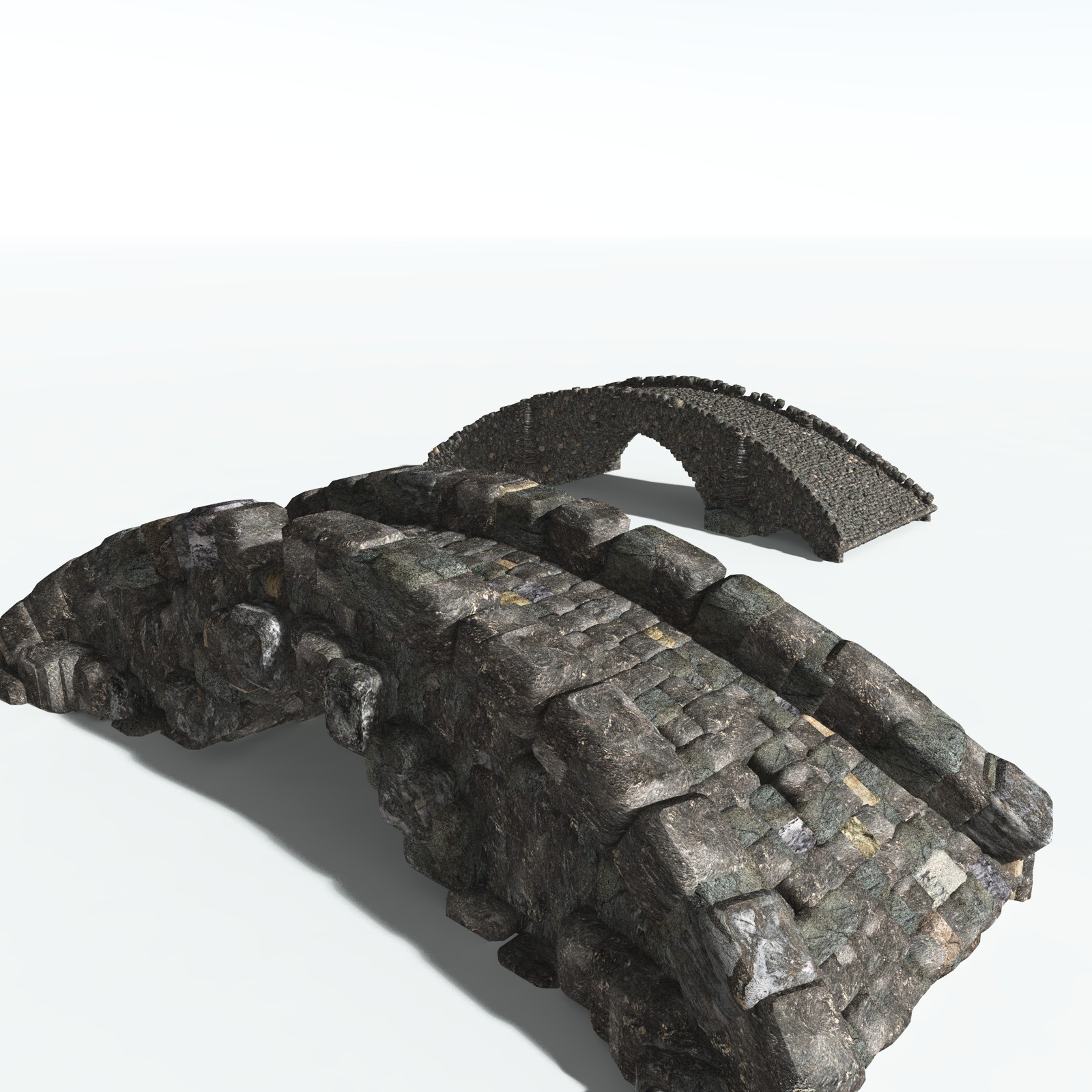 EVERYPlant Stone Arch Bridge for Daz by N/A