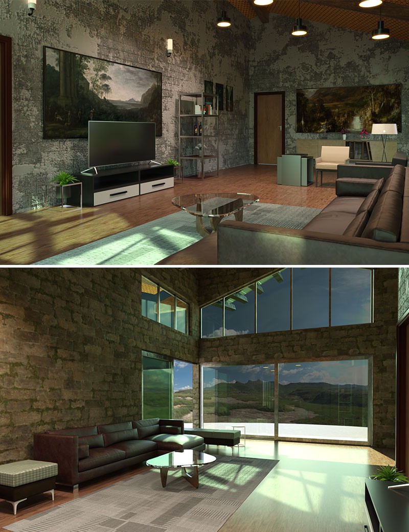 Energy Efficient Living Room by N/A