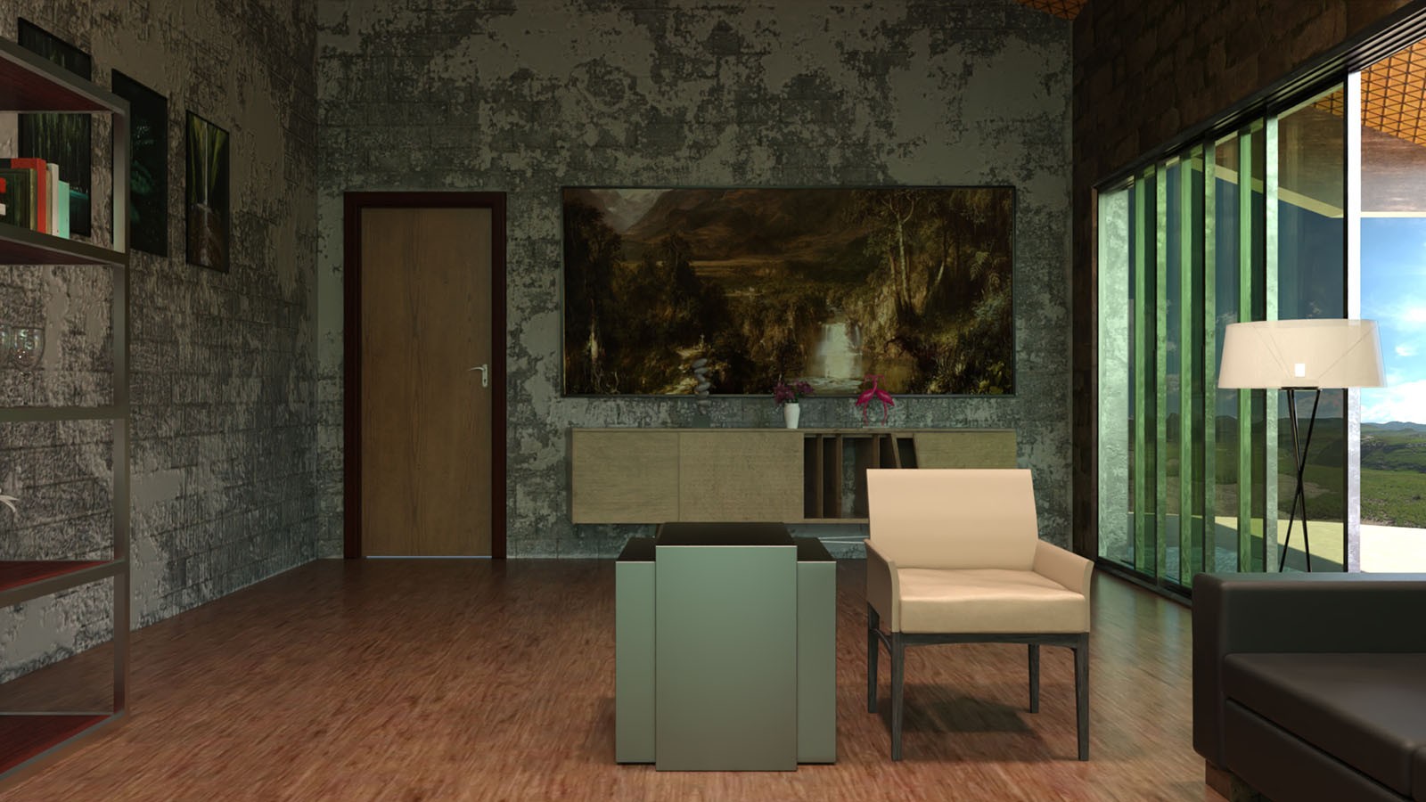 Energy Efficient Living Room by N/A