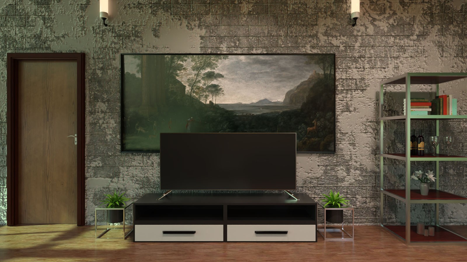 Energy Efficient Living Room by N/A