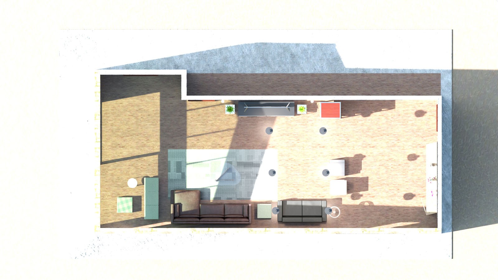 Energy Efficient Living Room by N/A