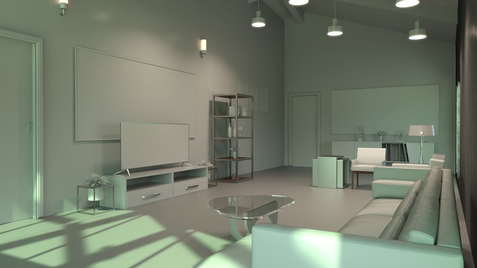 Energy Efficient Living Room by N/A