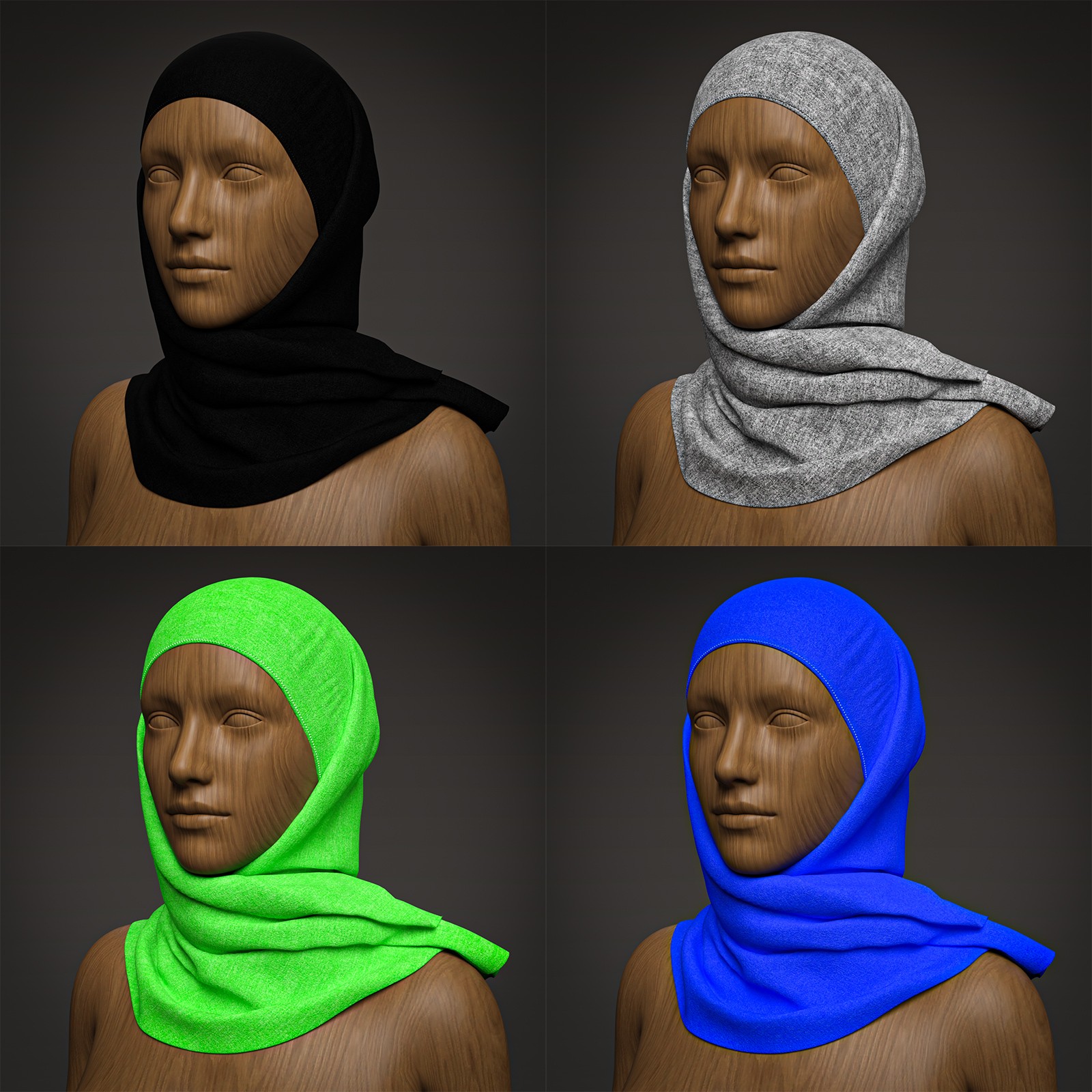 EliteDZ_Modern Hijab Style 2 for G8F by N/A