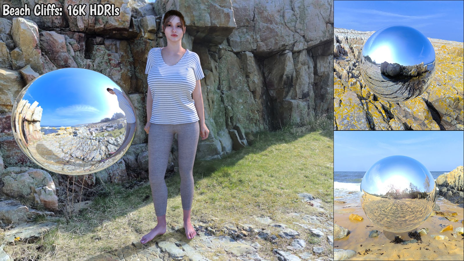 Beach Cliffs: 16K HDRIs by N/A