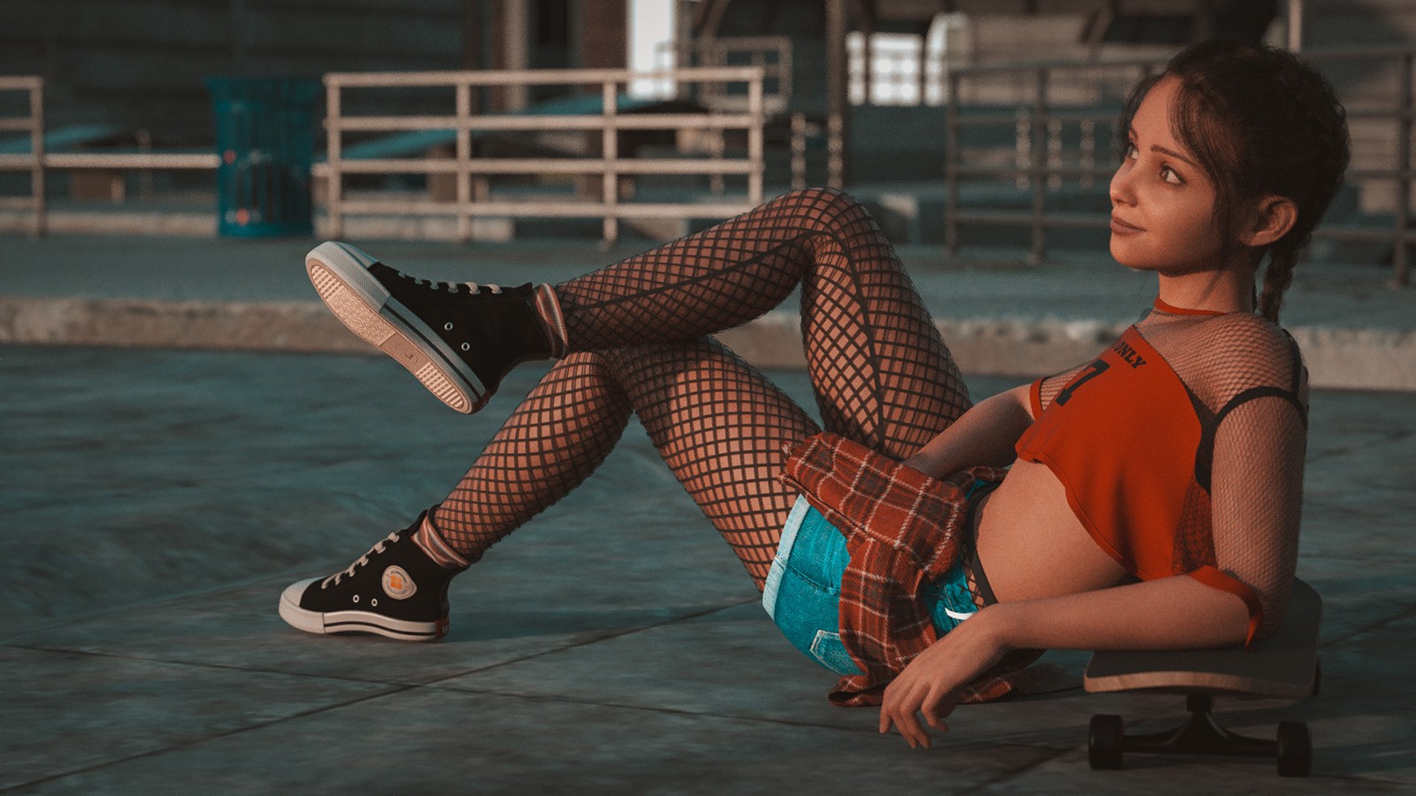 Csr - Skateboard and Poses For G8F and G9F by N/A