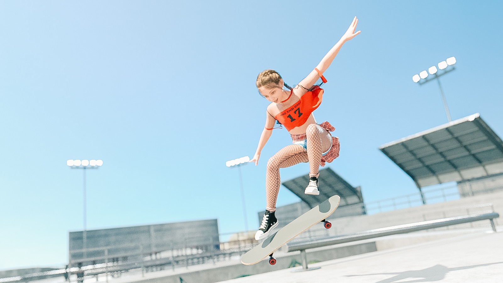 Csr - Skateboard and Poses For G8F and G9F by N/A