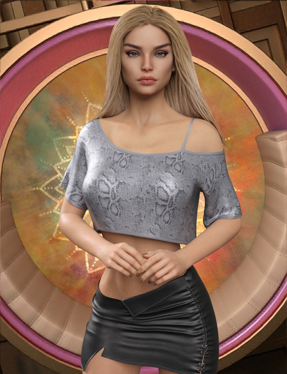InStyle - dforce - Fringed Tee - Genesis 8 by N/A