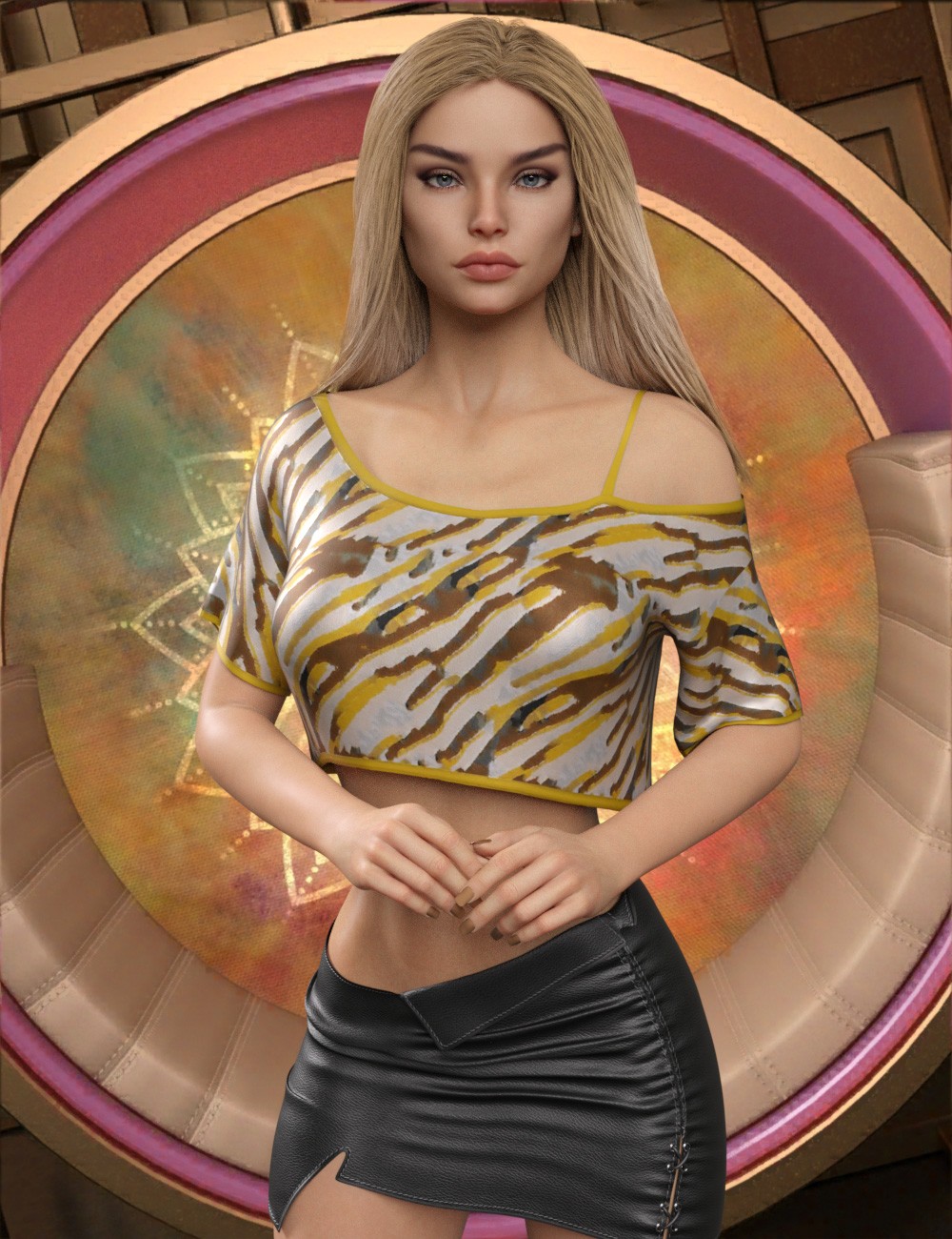 InStyle - dforce - Fringed Tee - Genesis 8 by N/A