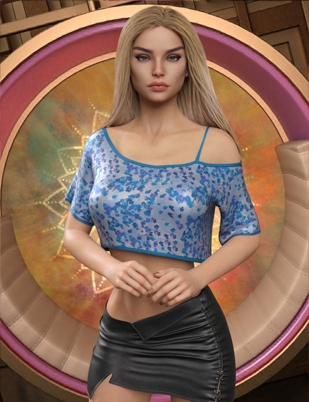 InStyle - dforce - Fringed Tee - Genesis 8 by N/A