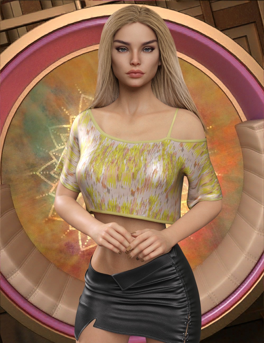 InStyle - dforce - Fringed Tee - Genesis 8 by N/A