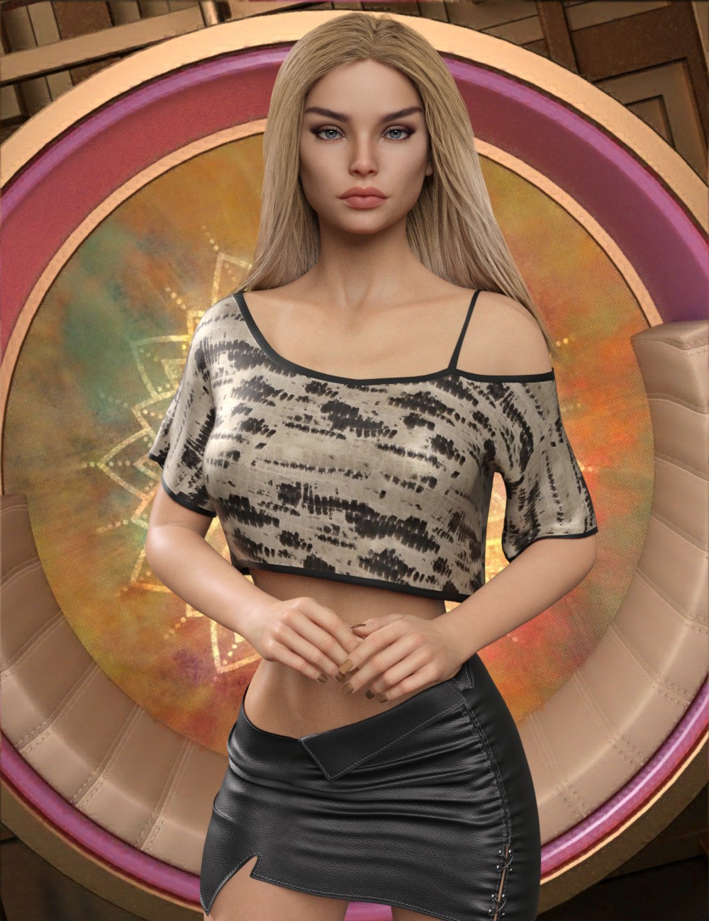 InStyle - dforce - Fringed Tee - Genesis 8 by N/A