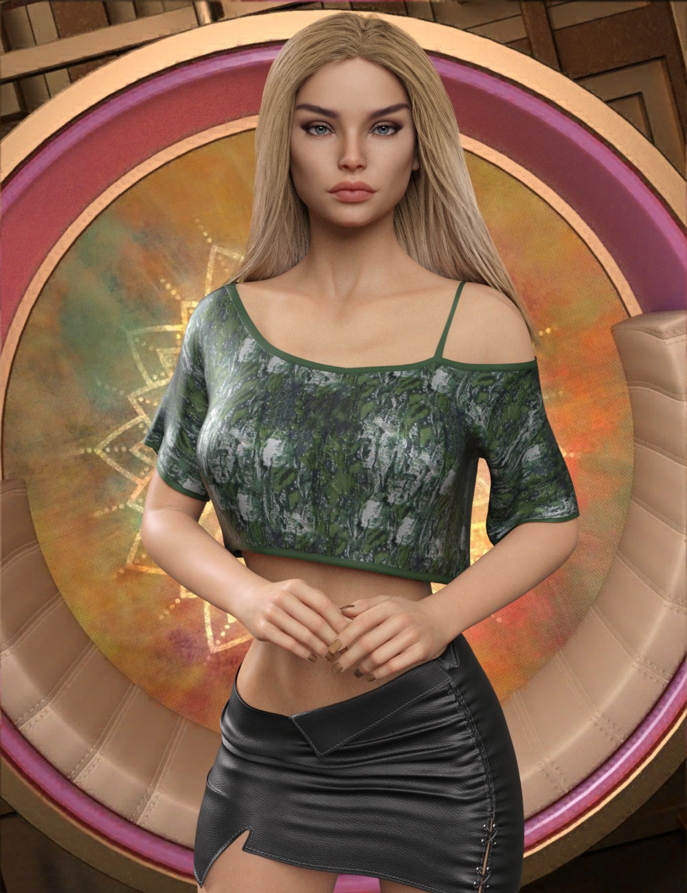 InStyle - dforce - Fringed Tee - Genesis 8 by N/A