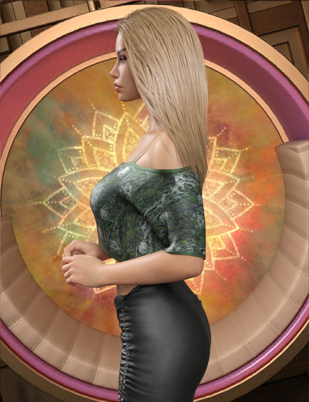 InStyle - dforce - Fringed Tee - Genesis 8 by N/A