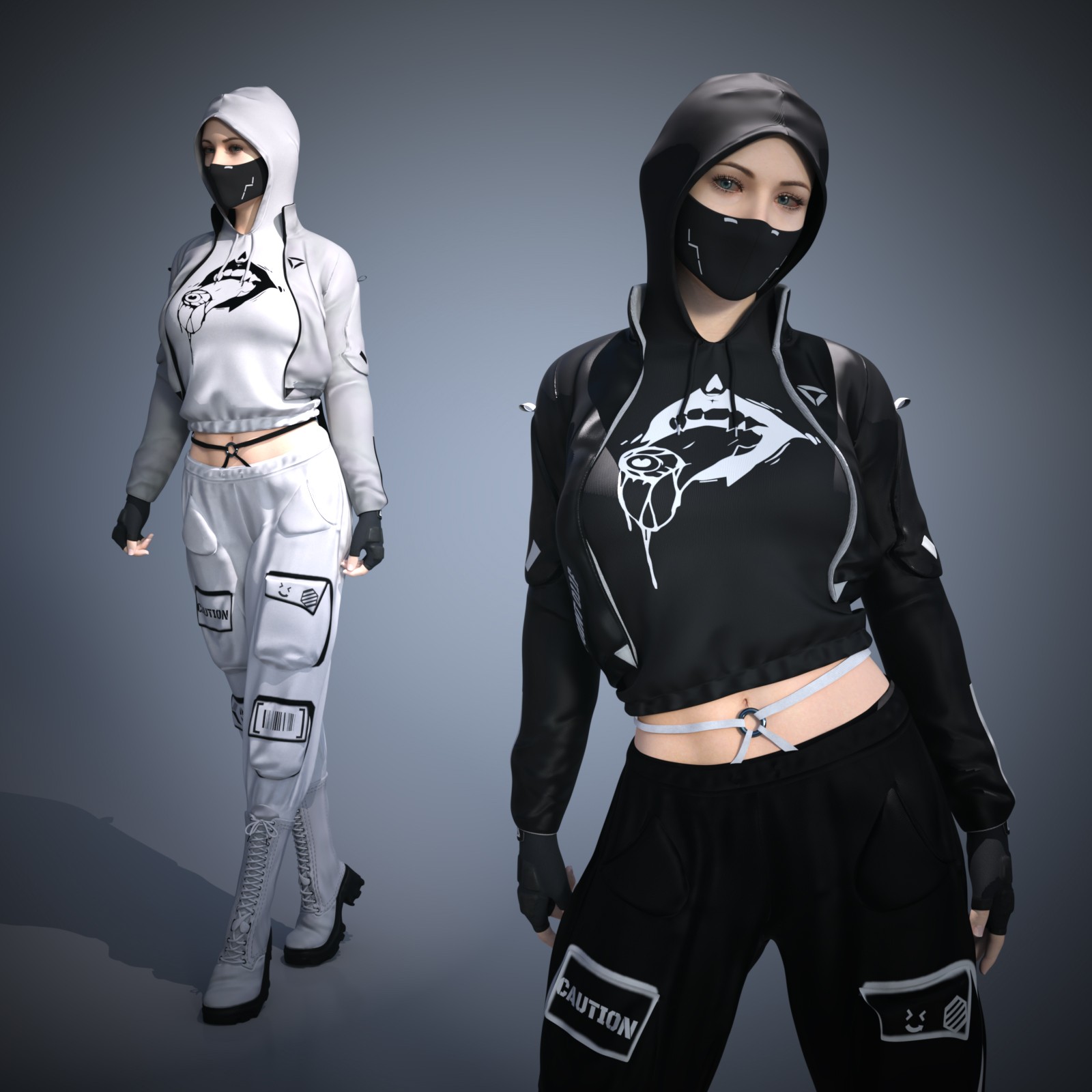 Soft Urban Outfit Genesis 8.1 Female by N/A