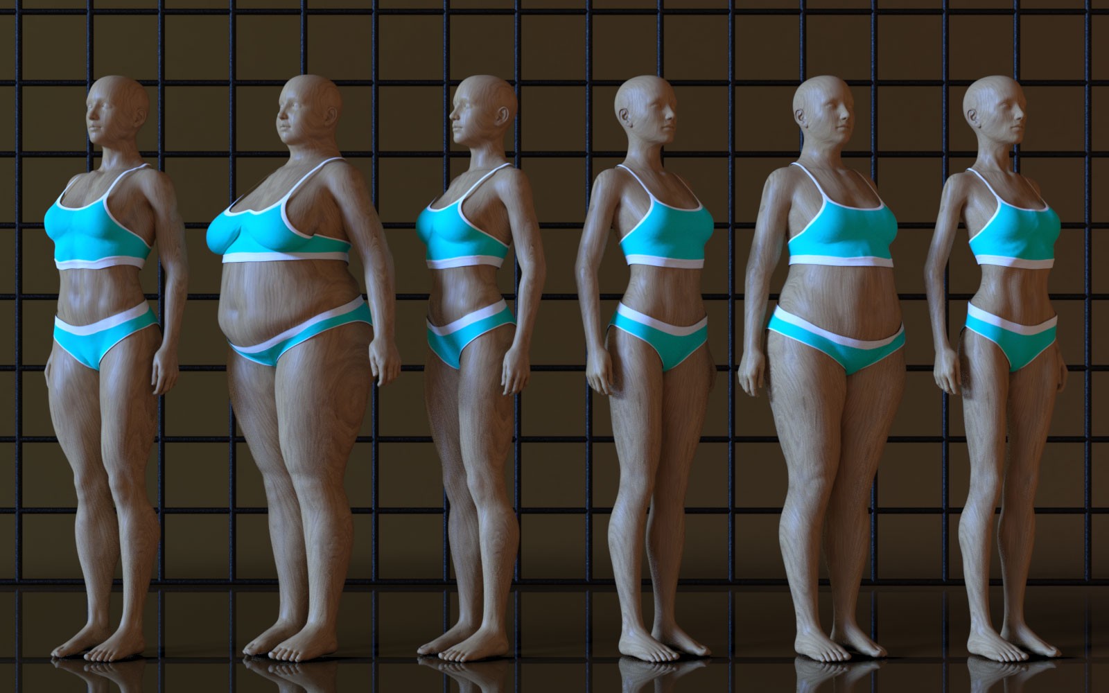 3DL Sporty Swim For Genesis 8 Females by N/A