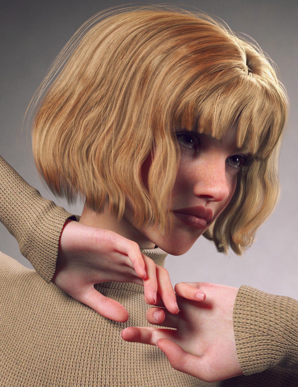 CS Eloise Hair for Genesis 9 by N/A