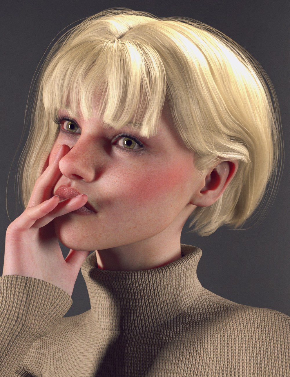 CS Eloise Hair for Genesis 9 by N/A