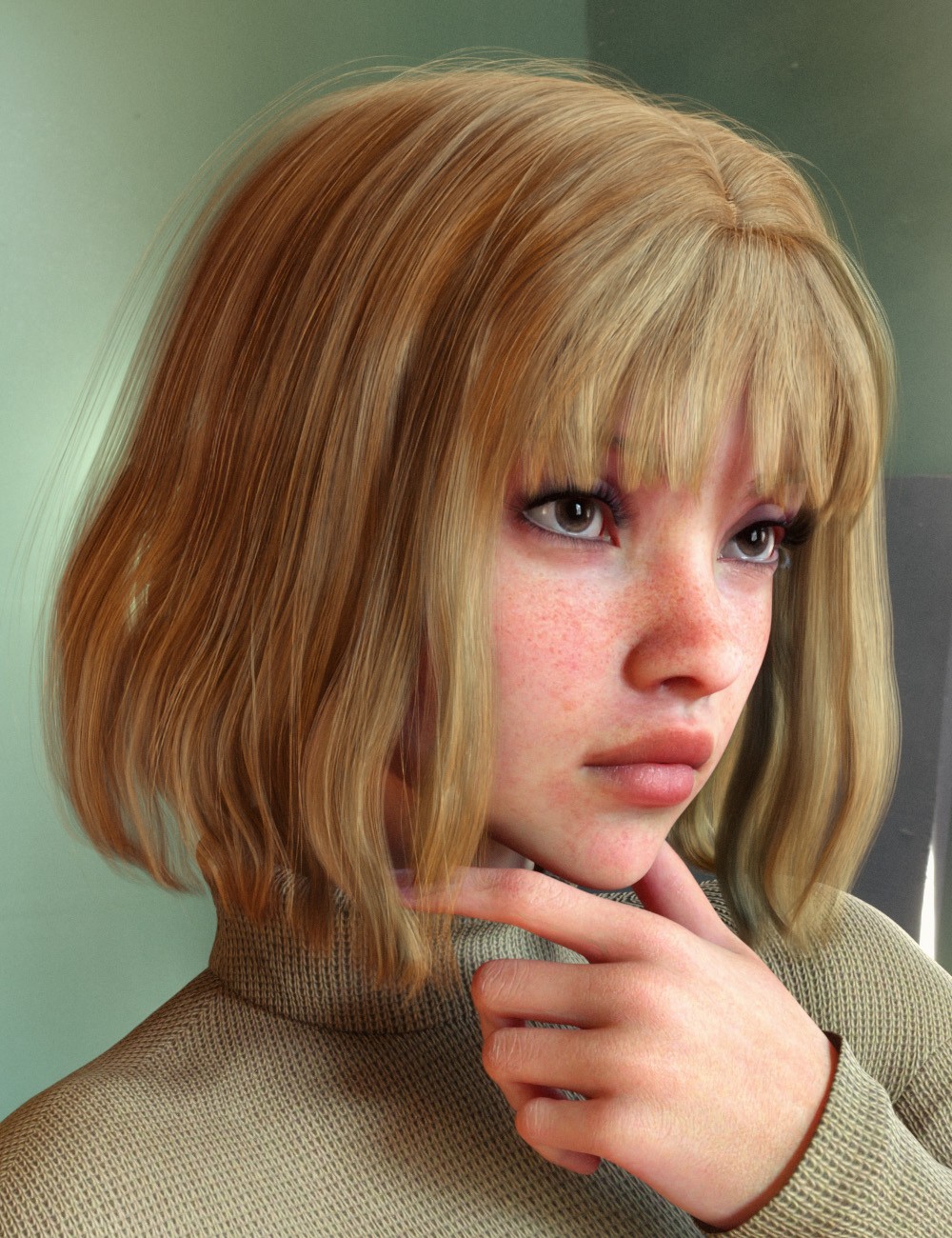 CS Eloise Hair for Genesis 9 by N/A