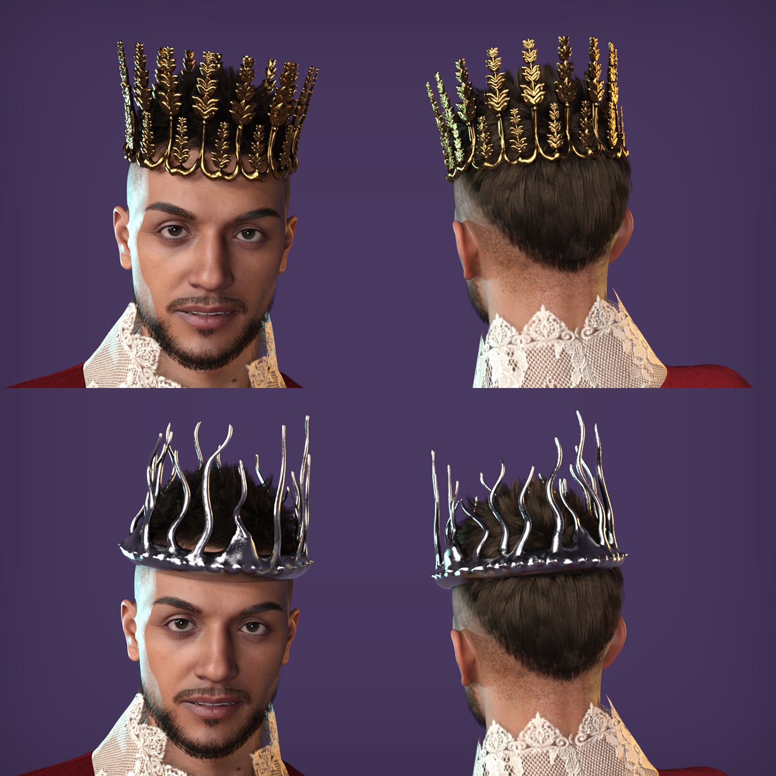 HWWO Regal Crowns for G8 and G9 by N/A