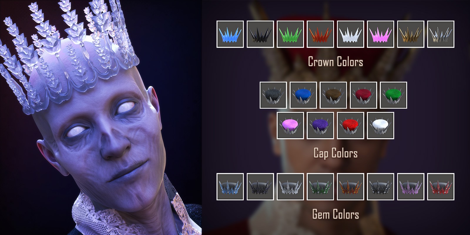 HWWO Regal Crowns for G8 and G9 by N/A