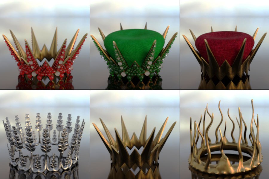 HWWO Regal Crowns for G8 and G9 by N/A