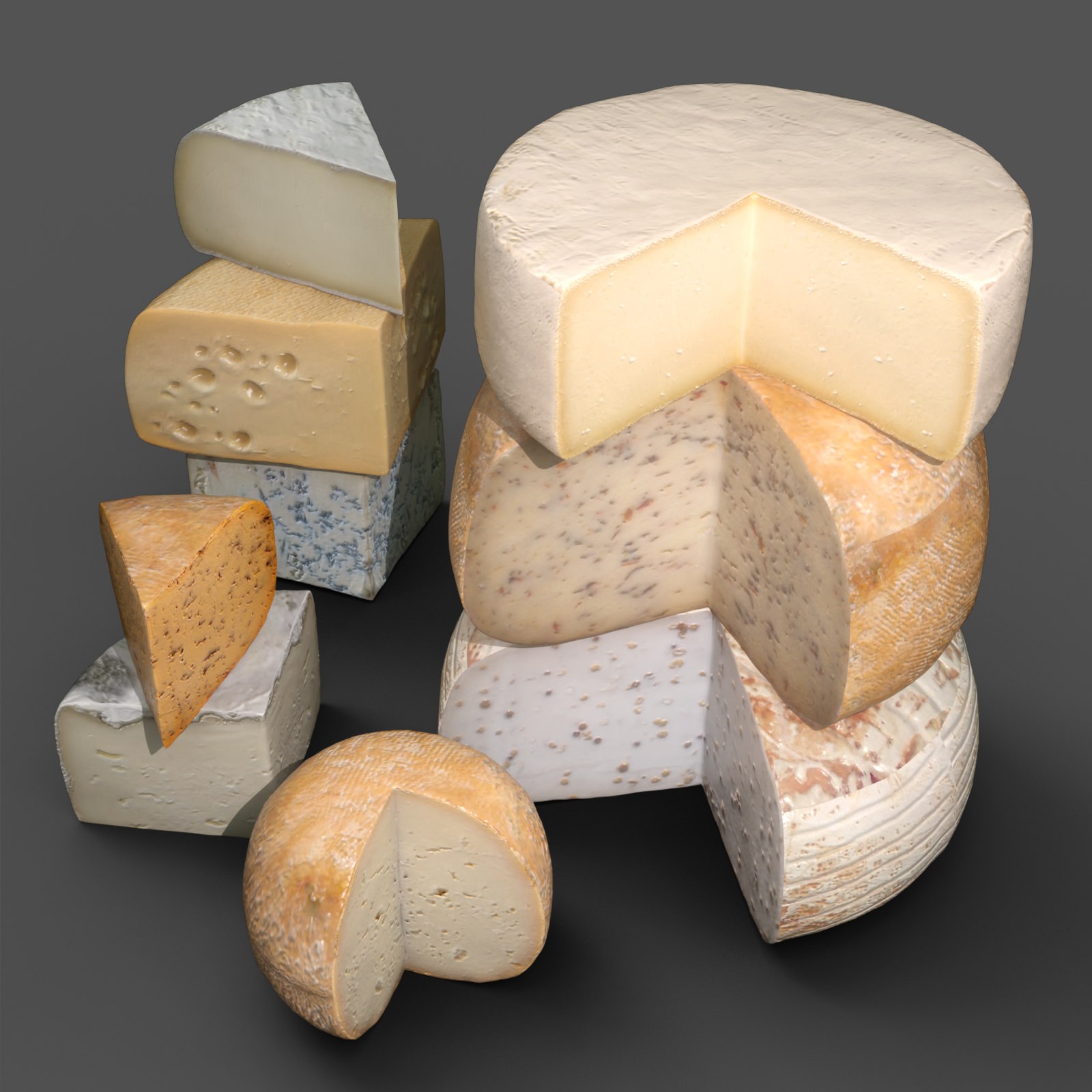 Exnem Cheese & Deli Props for DAZ by N/A