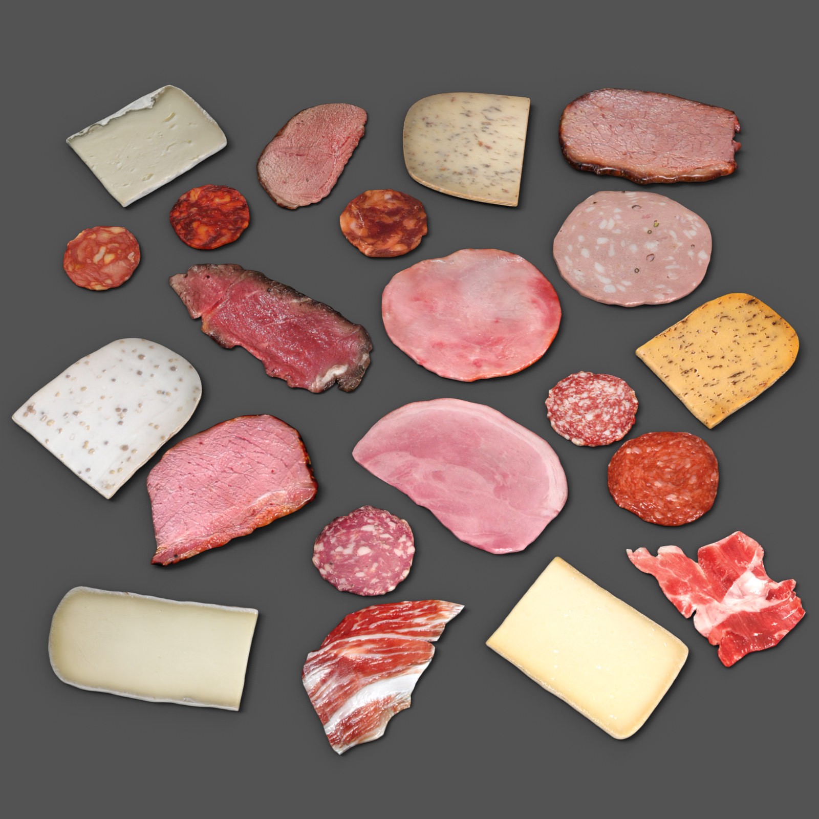 Exnem Cheese & Deli Props for DAZ by N/A