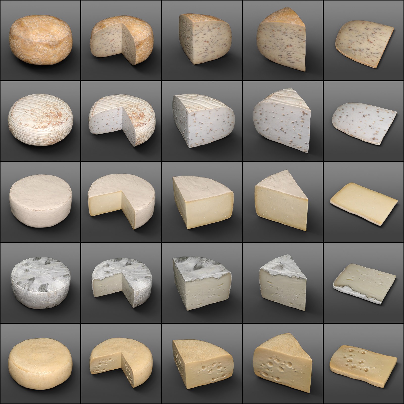 Exnem Cheese & Deli Props for DAZ by N/A