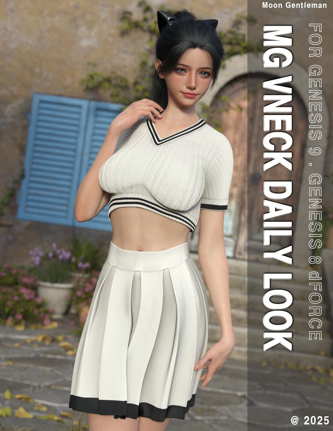 MG-Vneck Daily Look G9 G8F dForce by N/A