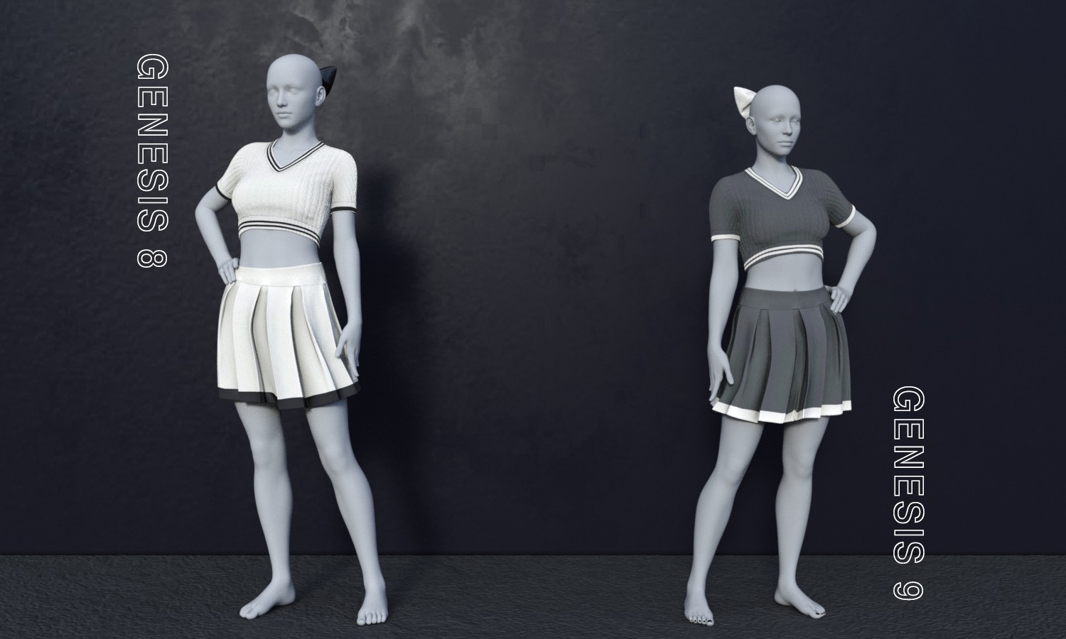MG-Vneck Daily Look G9 G8F dForce by N/A