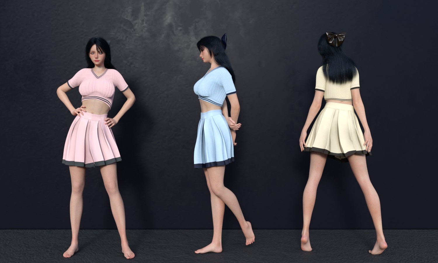 MG-Vneck Daily Look G9 G8F dForce by N/A