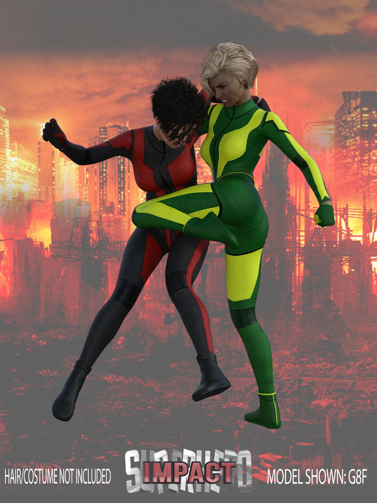 SuperHero Impact for G8F Volume 11 by N/A