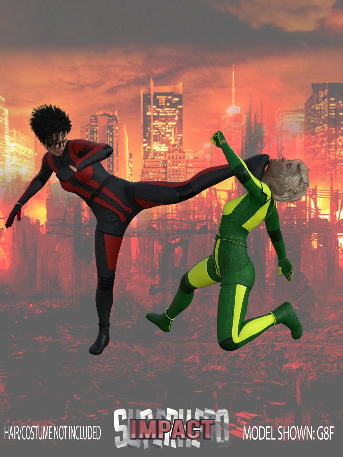 SuperHero Impact for G8F Volume 11 by N/A