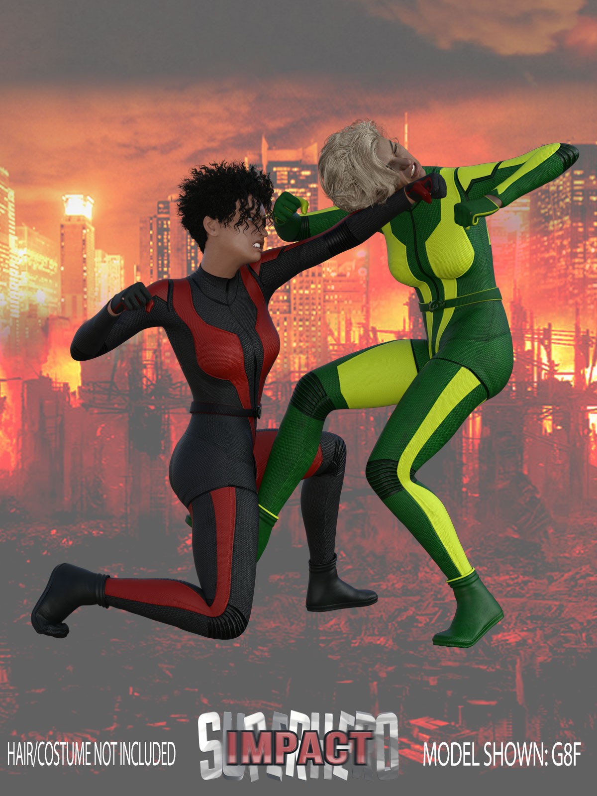 SuperHero Impact for G8F Volume 11 by N/A