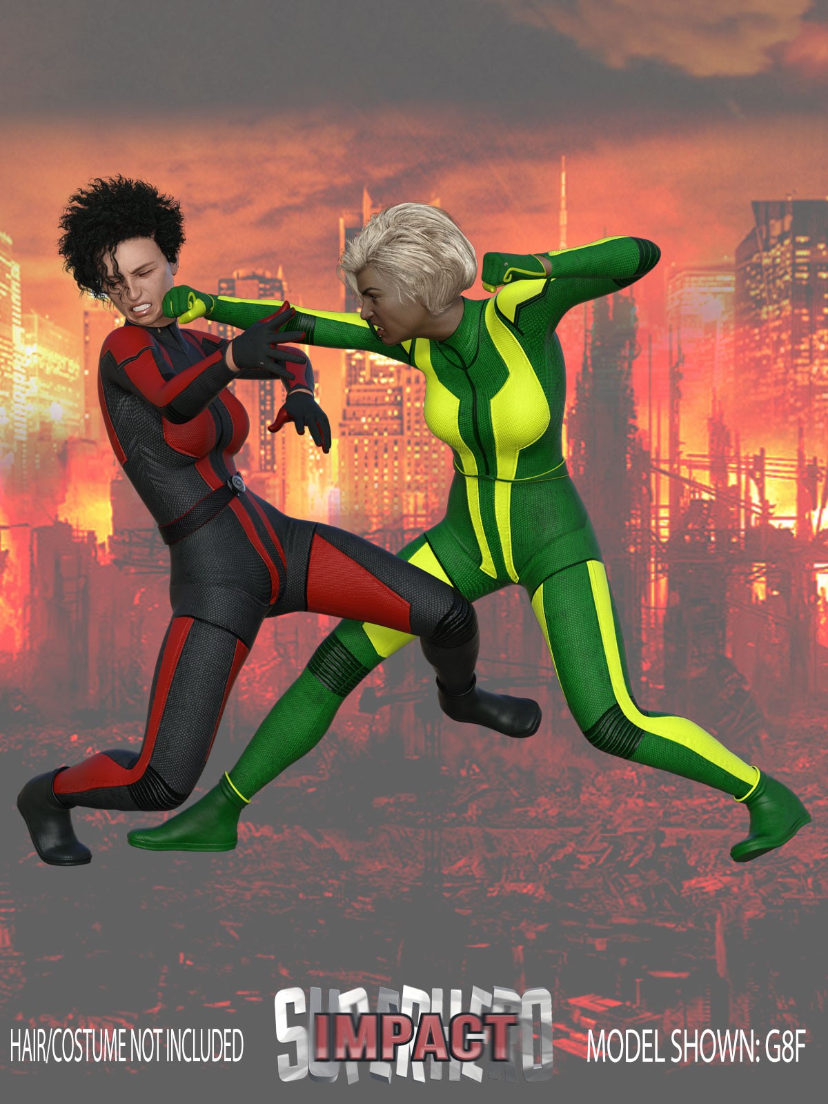 SuperHero Impact for G8F Volume 11 by N/A