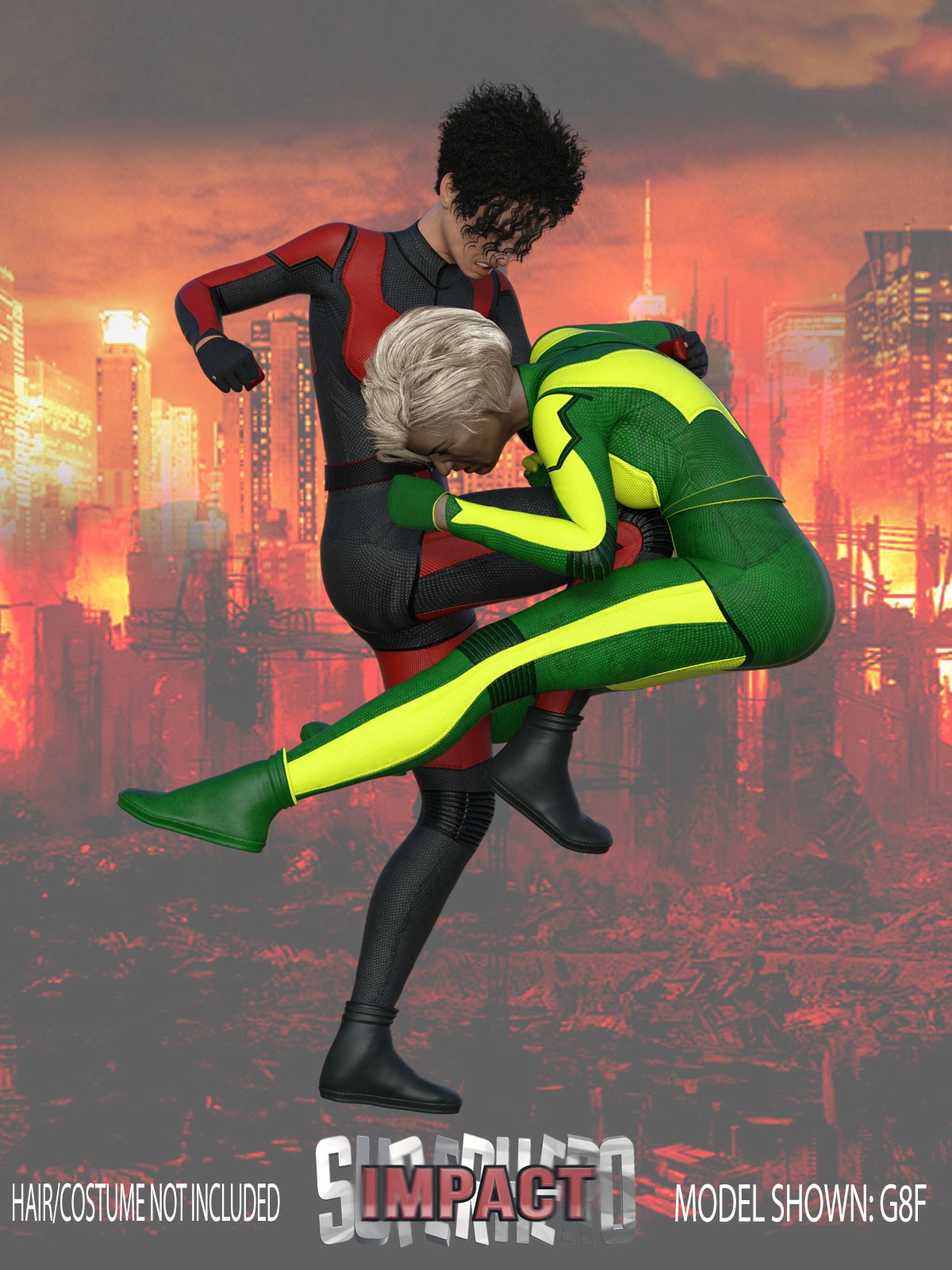 SuperHero Impact for G8F Volume 11 by N/A