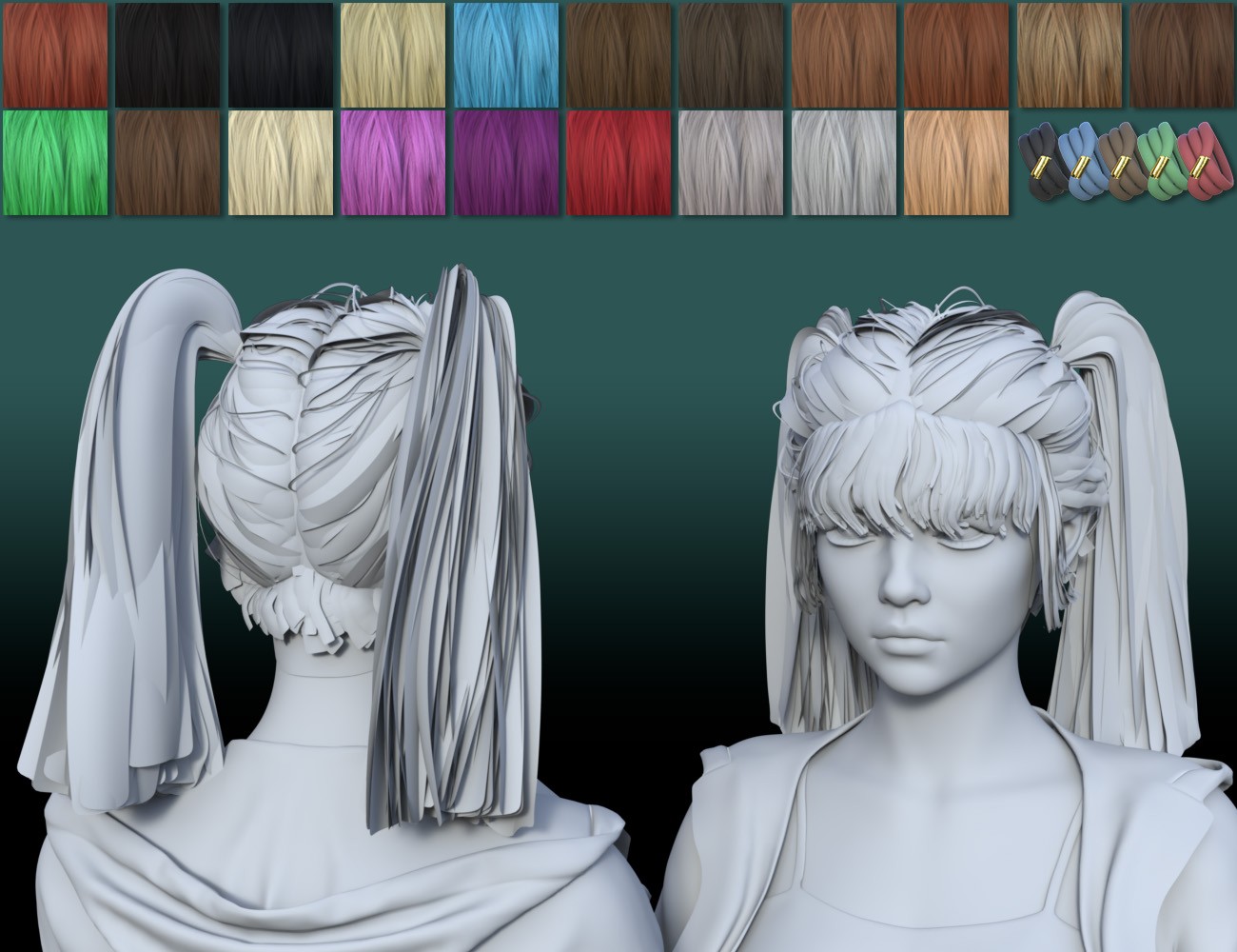 CS Tara Hair for Genesis 9 by N/A