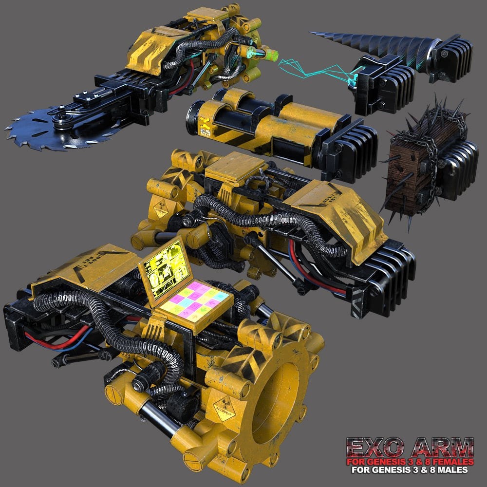 EXO Arm for G3F G3M G8F G8M by N/A