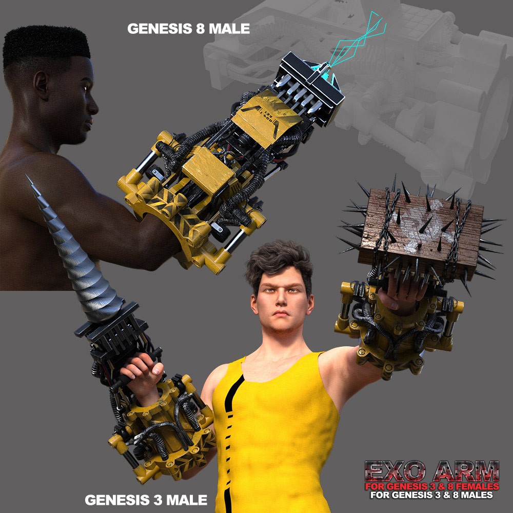 EXO Arm for G3F G3M G8F G8M by N/A