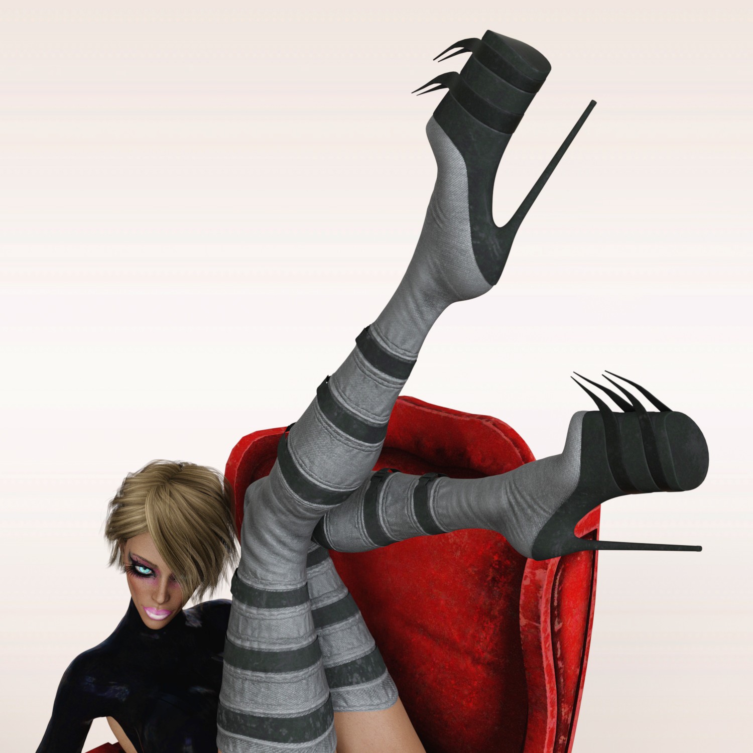 Sexy Rana Suit Dress for Genesis 8 Females by N/A