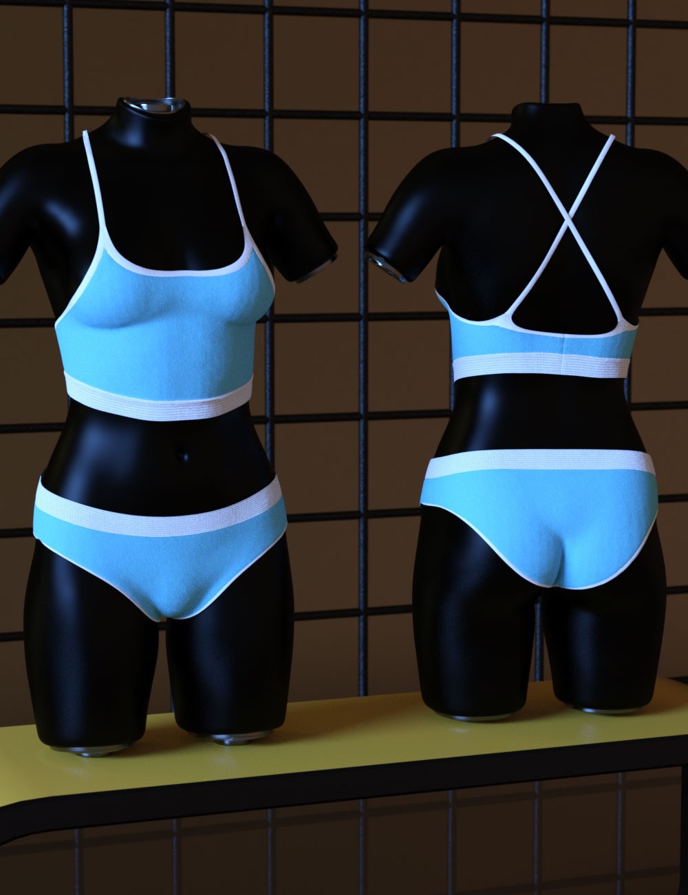 3DL Sporty Swim For Genesis 9 by N/A